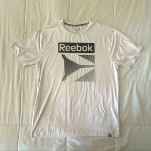 Men’s White Reebok Workout T-Shirt